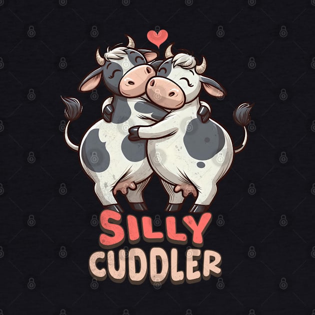 Cute Cow Silly Cuddler by alcoshirts